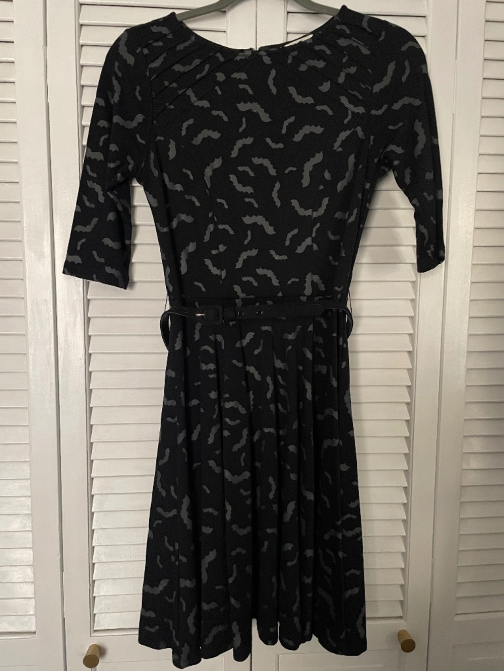 Unique vintage bat dress